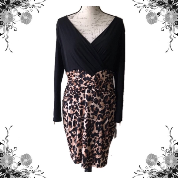 Thalia Sodi Dresses & Skirts - {Thalia Sodi} Animal Print Dress